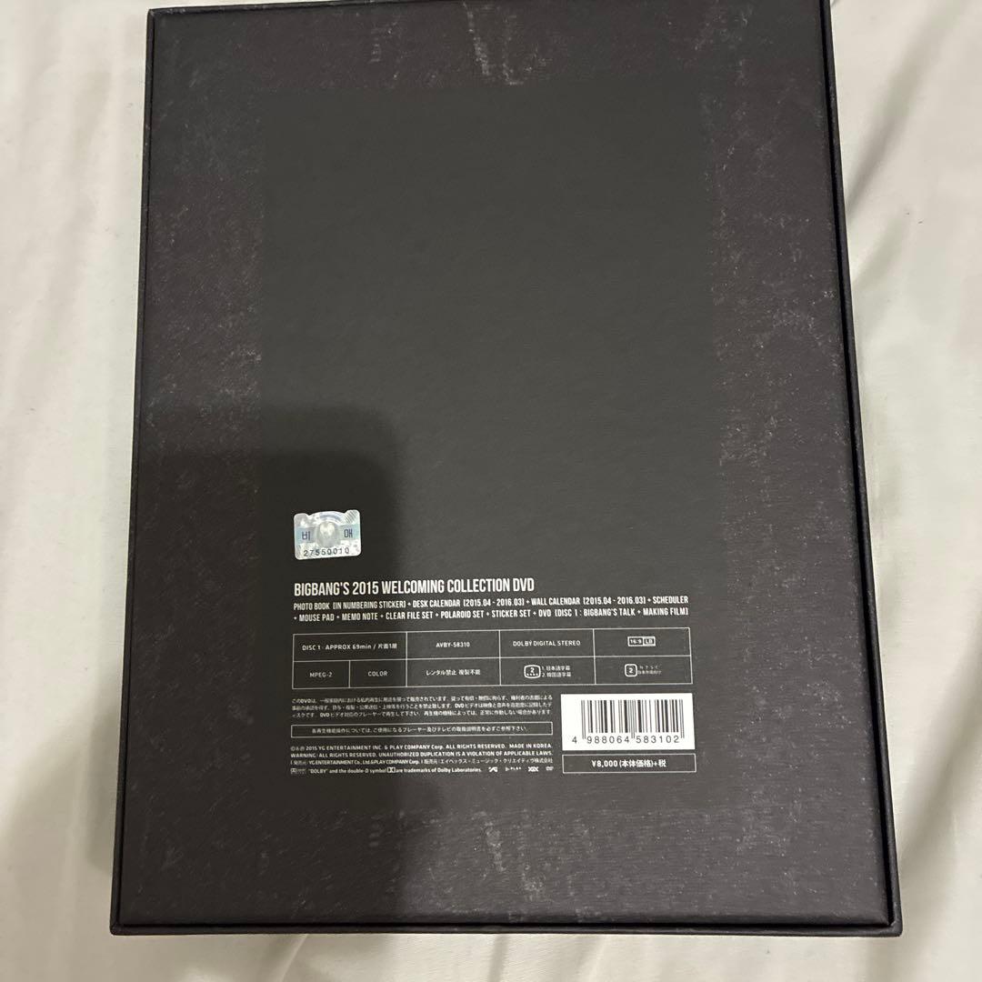 ミュージック BIGBANG'S 2015 WELCOMING COLLECTION DVD