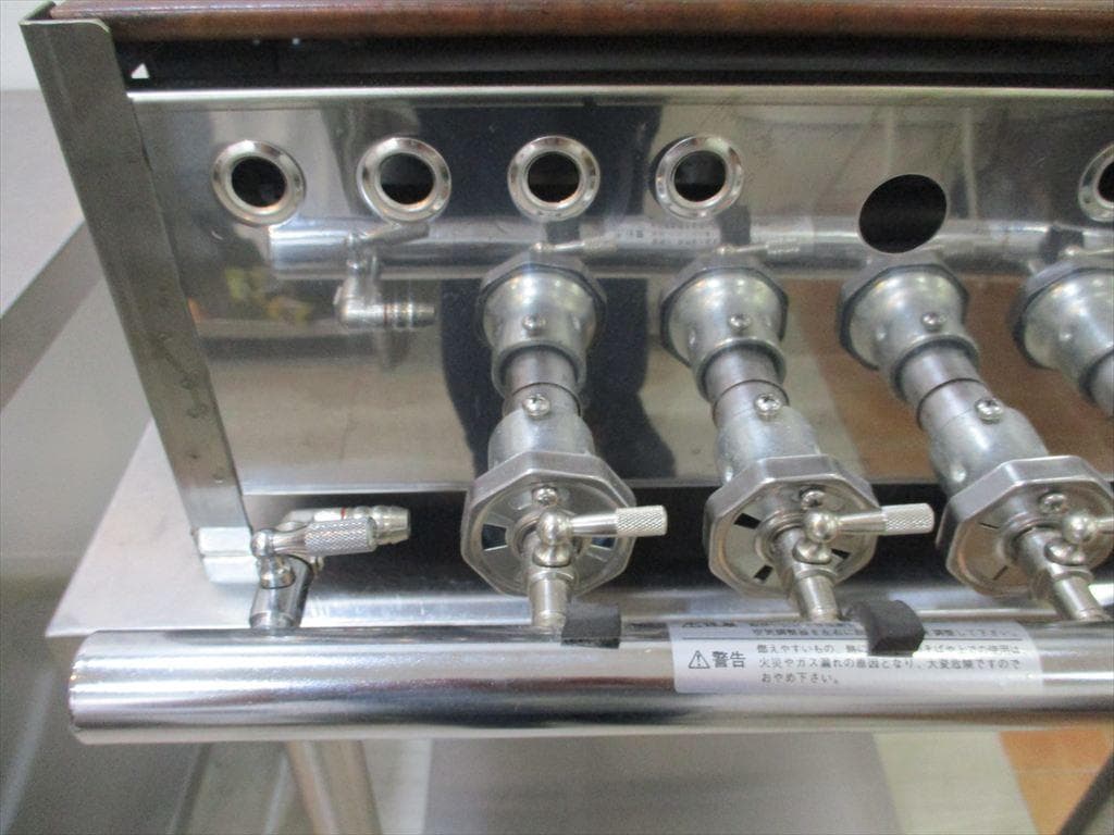 ☆ 中古 今川焼き機 大判焼き機 20穴 銅製 都市ガス13A式 ☆