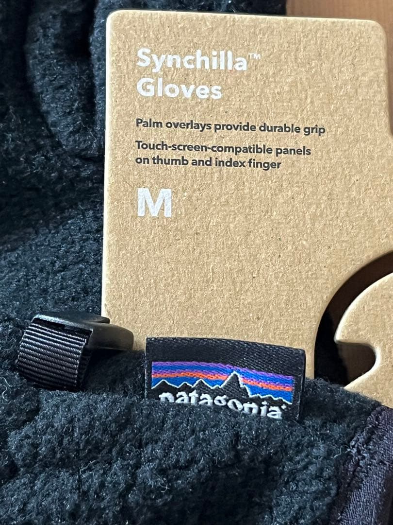 新品／PATAGONIA　グローブ　M　手袋　シンチラ　パタゴニア　22401