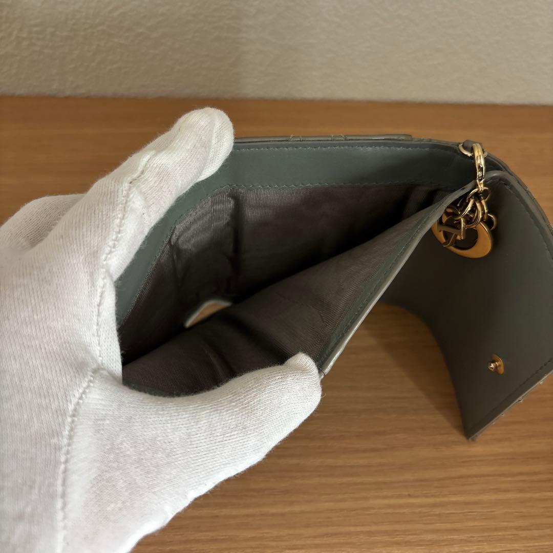 【DIOR】レディーディオール三つ折り財布