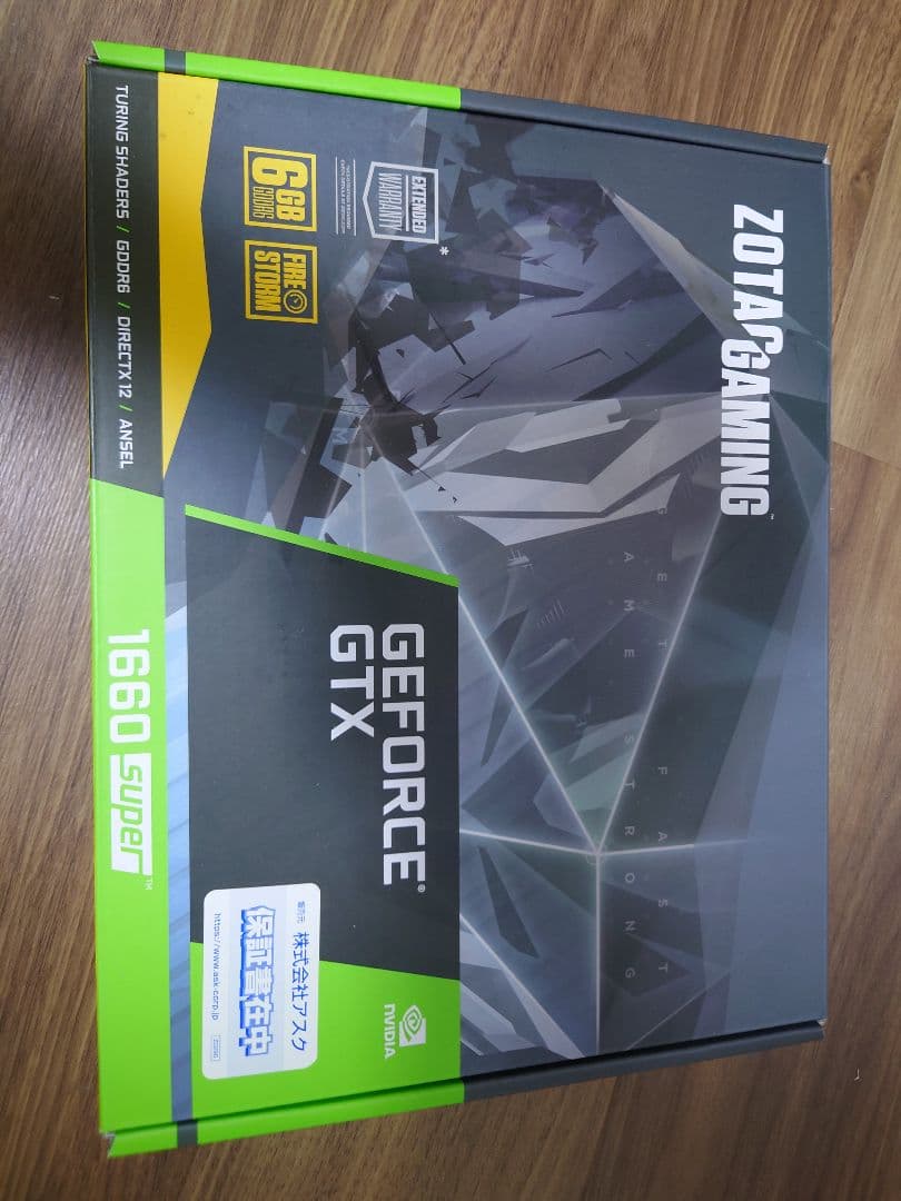 ZOTAC GTX1660 Super グラフィックボード