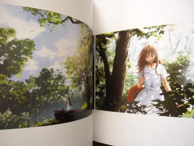 夫作 画集 山海与相逢　直筆サイン入　ポスター　カード付
