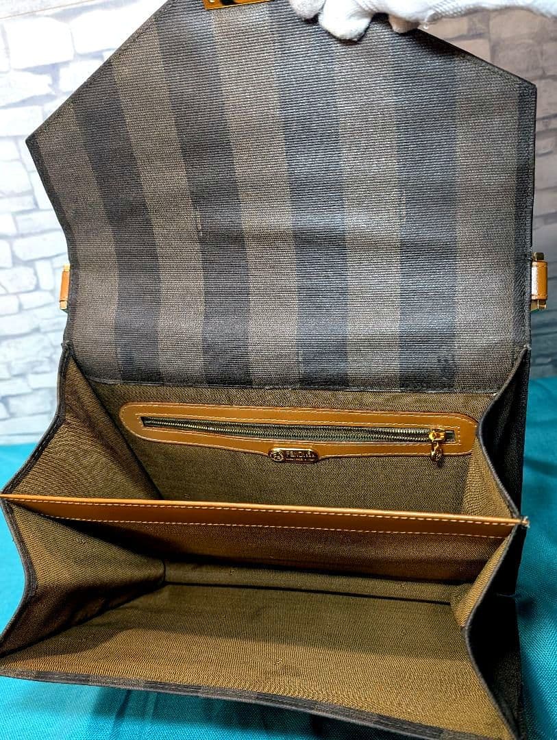 ♥人気♥フェンディ ショルダーバッグ ペカン柄 ヴィンテージ FENDI