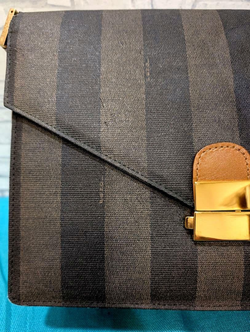 ♥人気♥フェンディ ショルダーバッグ ペカン柄 ヴィンテージ FENDI