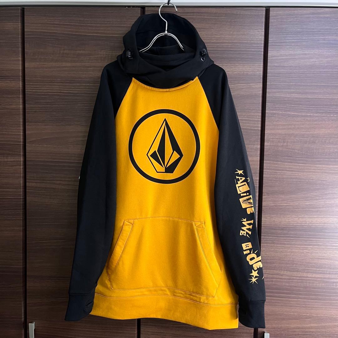 VOLCOM ボルコム スノーボード 撥水パーカー ボンディング 裏フリース M