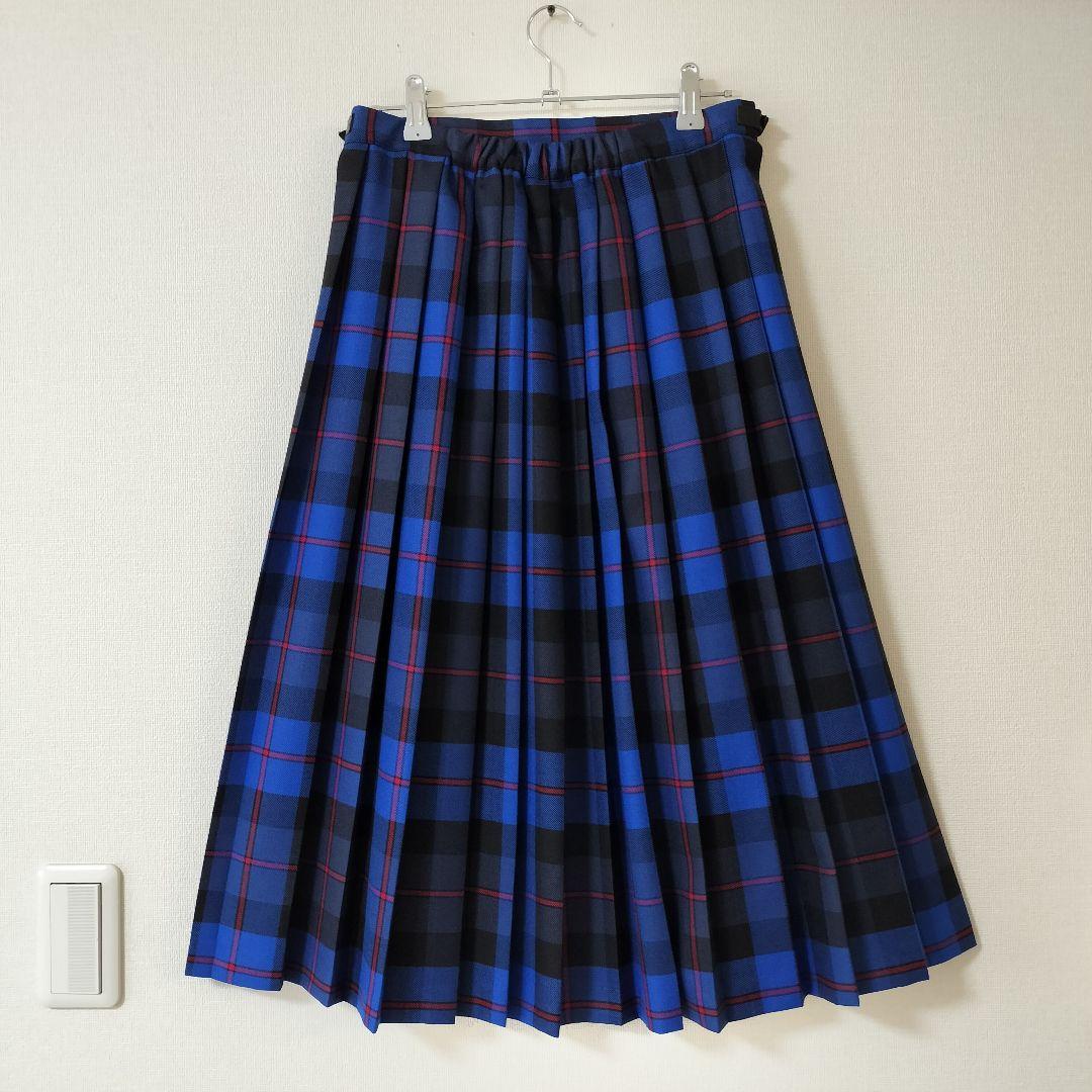 美品　O'NEILL OF DUBLIN　チェック柄　プリーツスカート　GB10