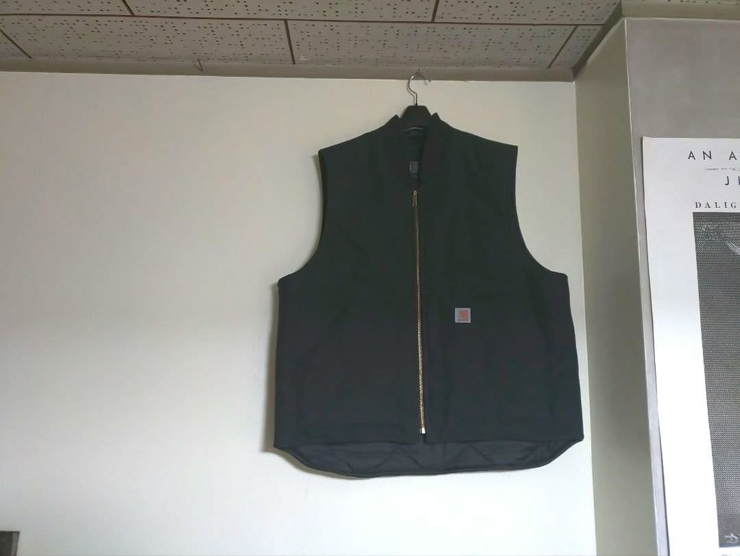 ●Carhartt ダックベスト【USED美品】黒