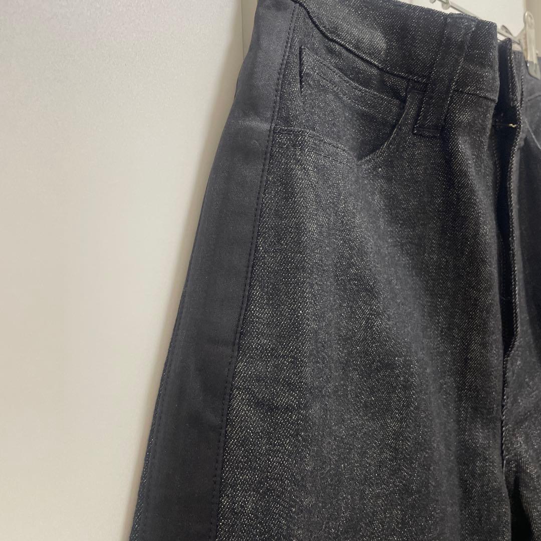 POLO RALPH LAUREN サテンストライプ キャロット ジーンズ
