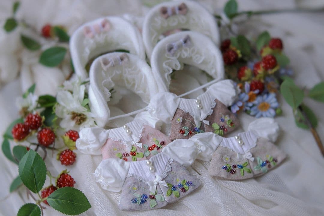 [PINK3] 白雪果実 10cm 無属性ぬいぐるみ お洋服