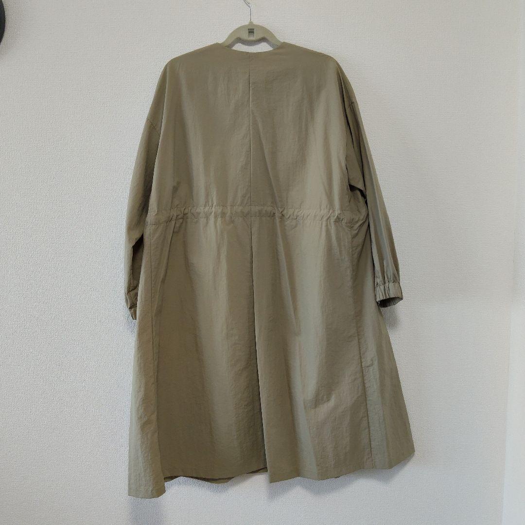 新品　BEARDSLEYバルーン袖フレアーコート　ベージュ