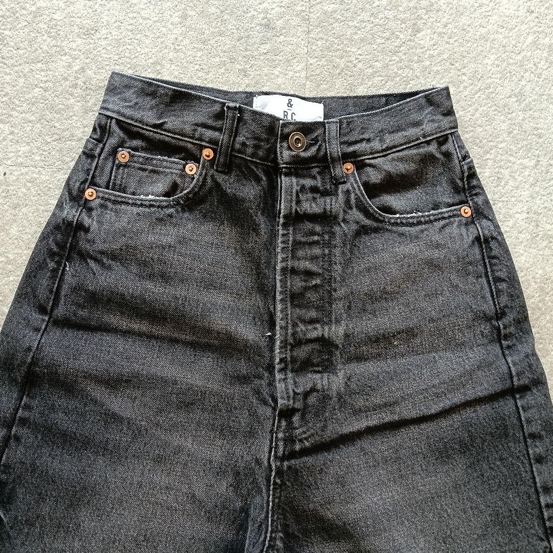 【36】未使用 Curentology ＜&RC＞ ワイドルーズデニムパンツ
