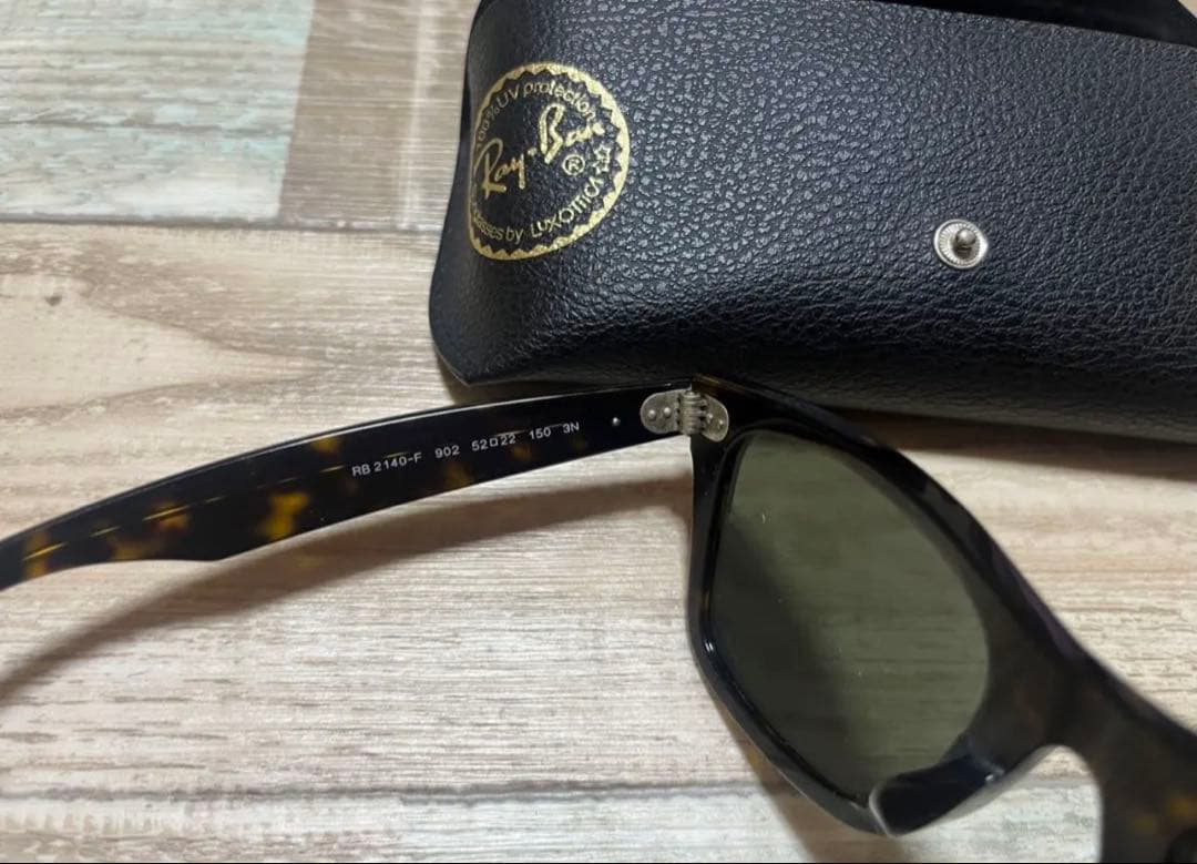 極美品✨Ray-Ban ウェイファーラー RB2140 べっこう柄　正規品