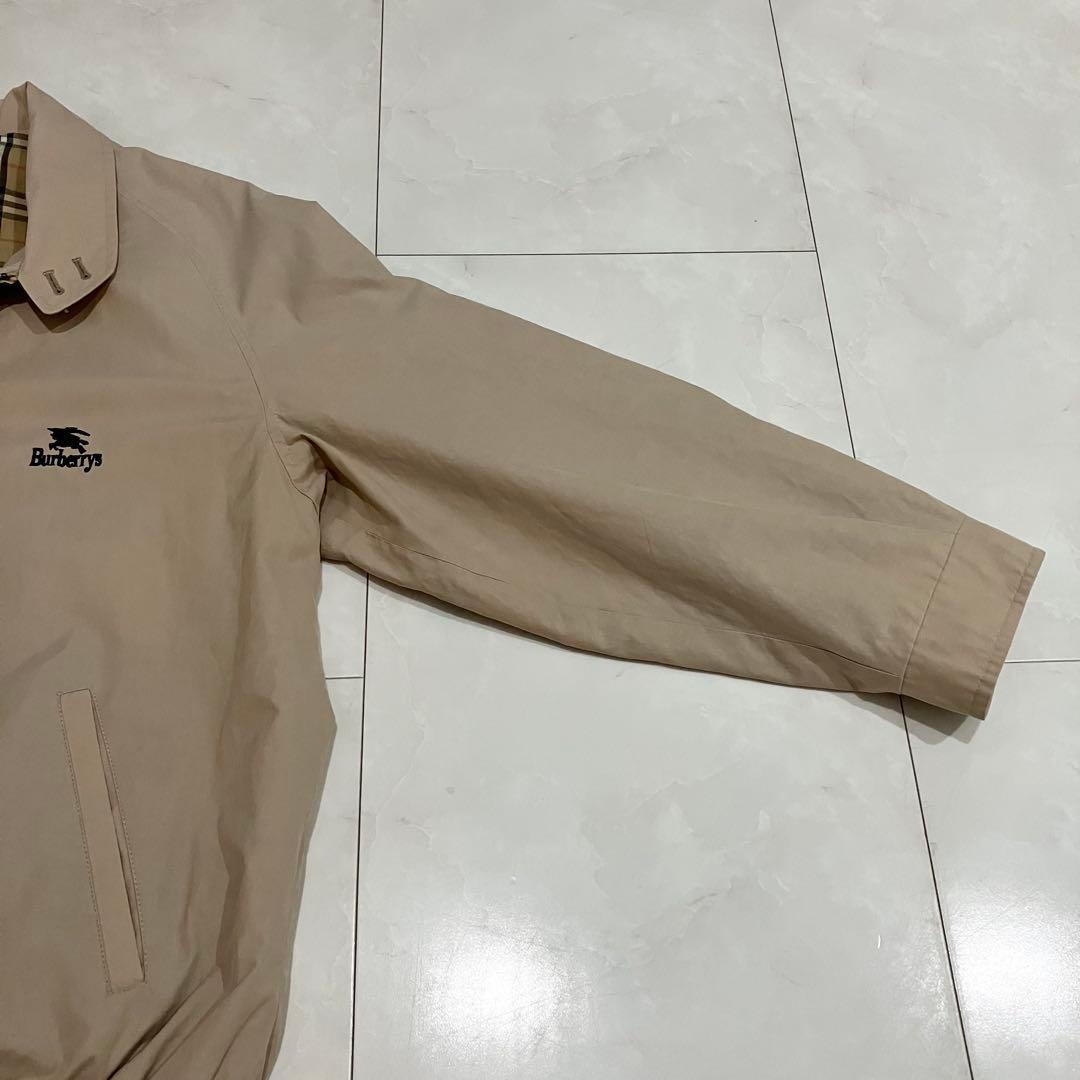 美品 80s Burberry ノバチェック 英国製 ハリントンジャケット