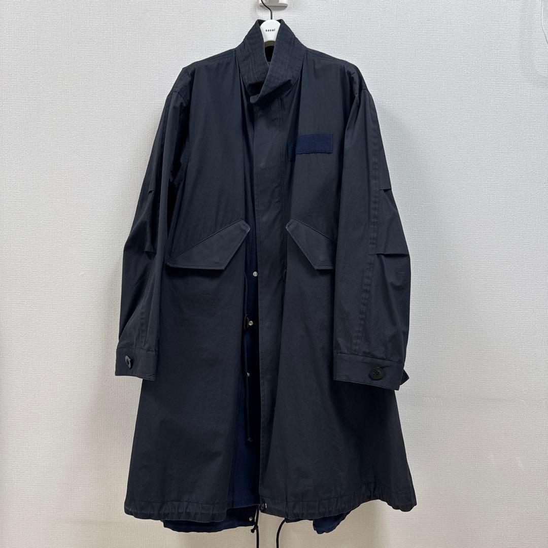 sacai サカイ モッズコート メンズ
