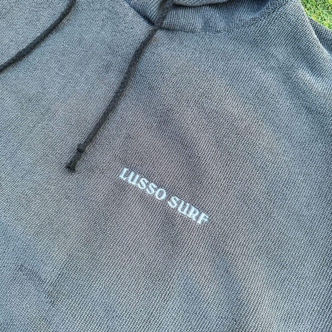 正規品☆LUSSO SURF お着替えポンチョ　グレー⭐︎ロンハーマン