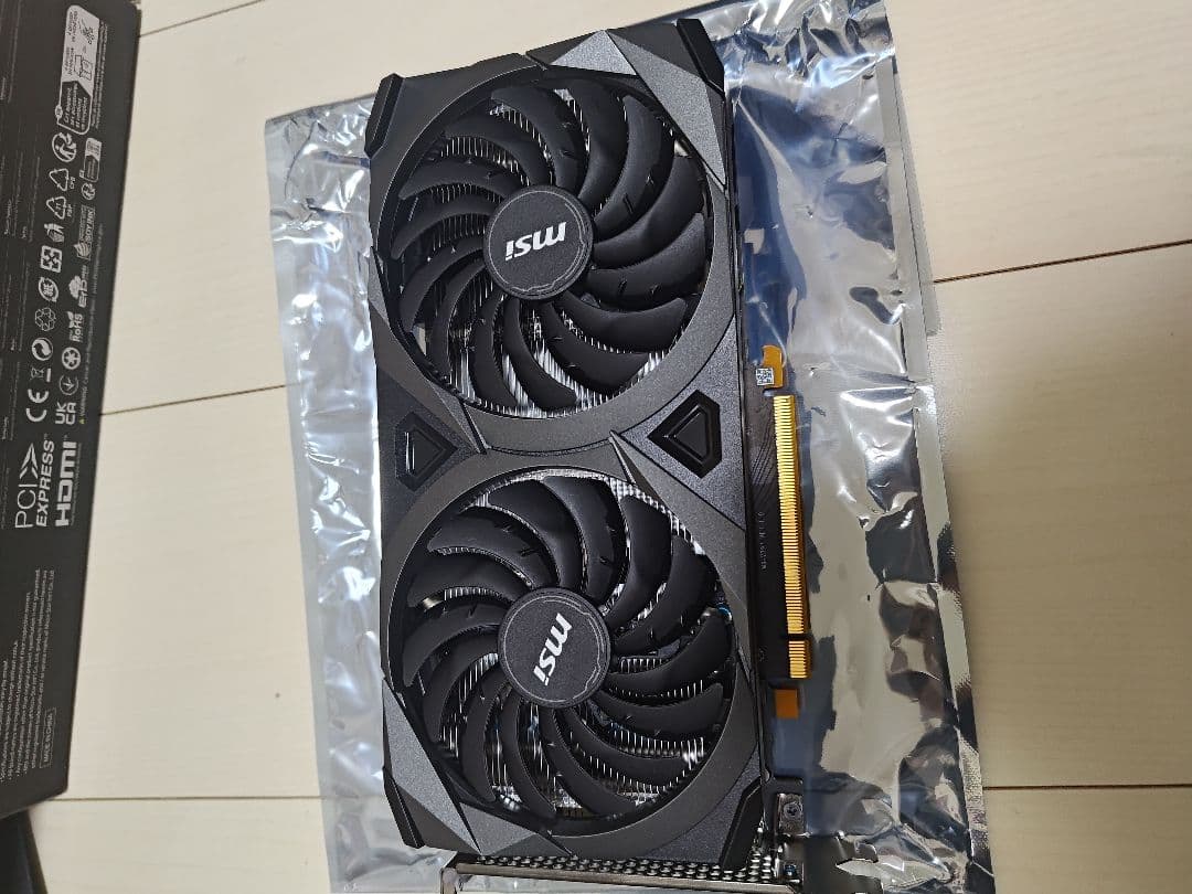 グラフィックボード・グラボ・ビデオカード MSI GeForce RTX 3060 Ti Ventus 2X