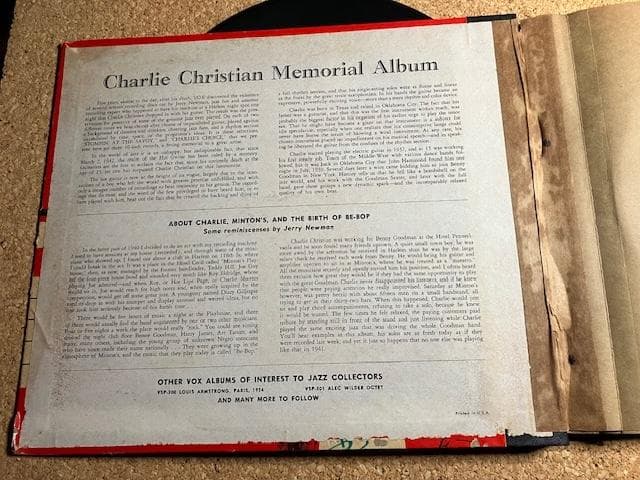 洋楽 CHARLIE CHRISTIAN - Stompin At The Savoy