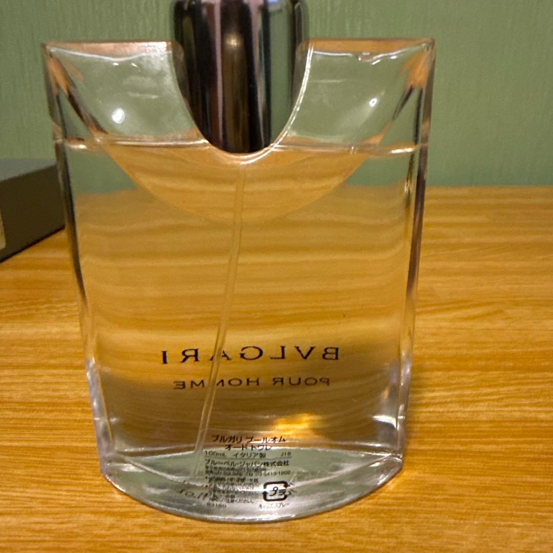 【ブルガリ　プールオム　オードトワレ】100ml　残8割　香水