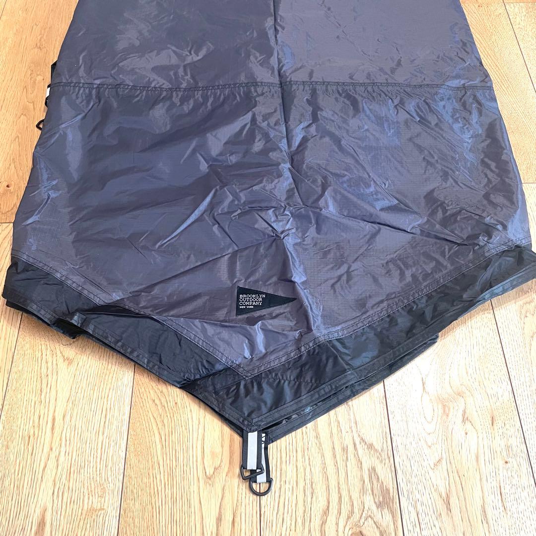 テント・タープ BROOKLYN OUTDOOR COMPANY Tarp M Gray