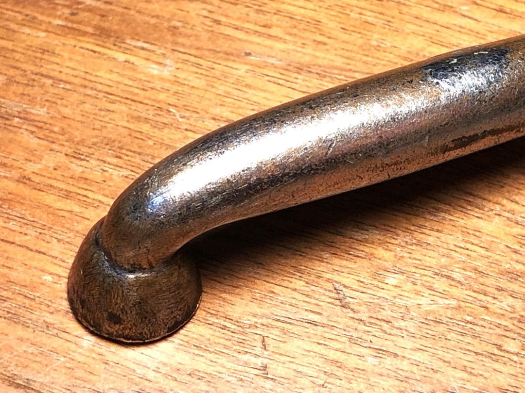 【 豆延銀煙管 】　キセル　12.5ｃｍ　江戸後期