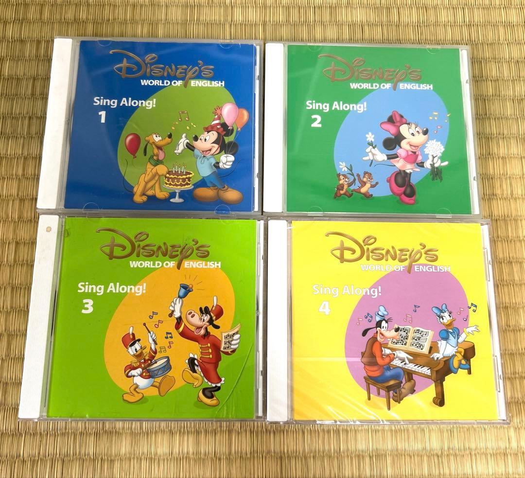 ディズニーワールドイングリッシュ DWE CD DVD テキスト セット