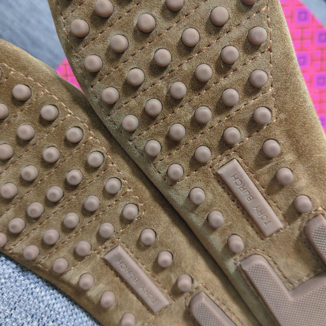トリーバーチ モカシンブーツ スウェード サイズ8.5