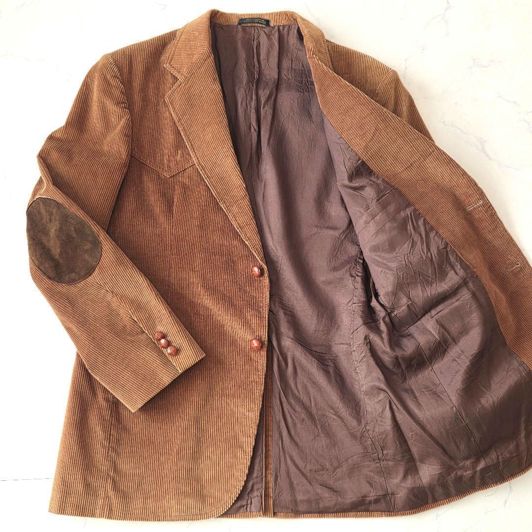 70s リーバイス コーデュロイ ジャケット エルボーパッチ くるみボタン 茶