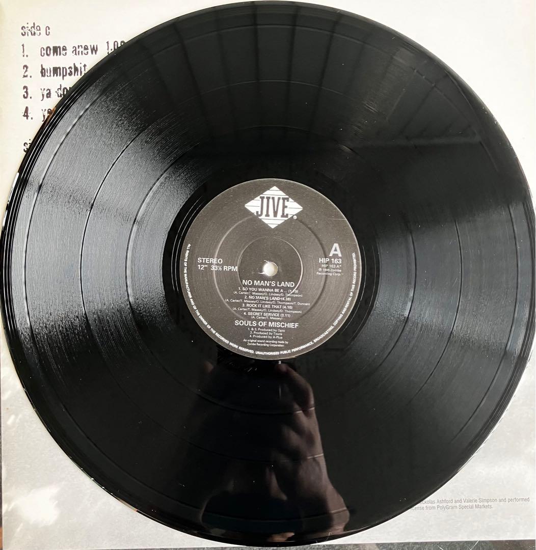 SOUL OF MISCHIEF / no man's land　UK盤　２LP