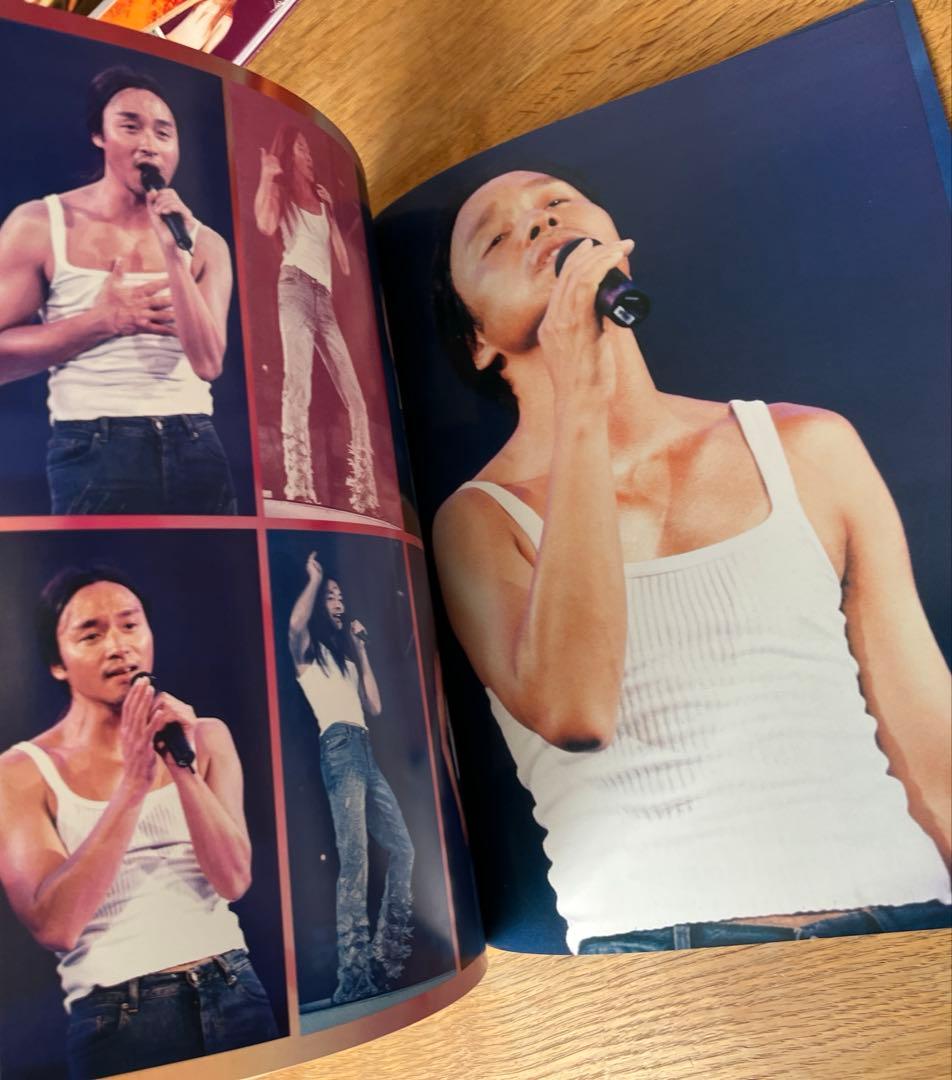 レスリーチャン　写真集　熱情演唱会　50ページ