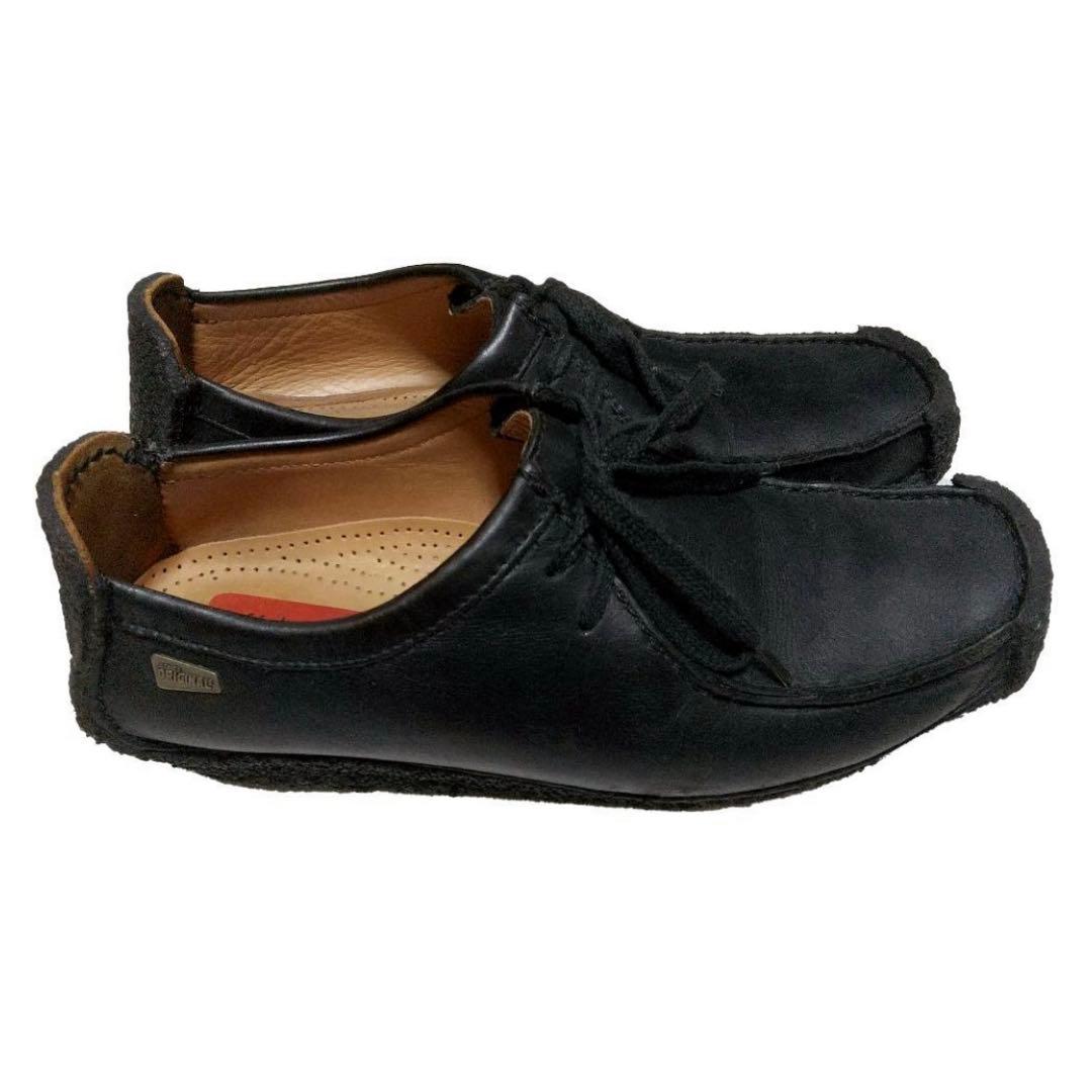 Clarks Originals ナタリー ブラックレザー 6 1/2