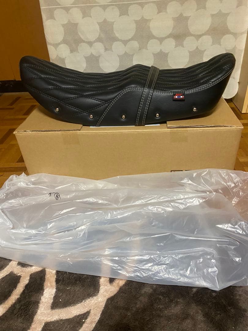 ダックスＪＢ04-ＪＢ06装着20キロ黒 ダイヤモンドキルティング バイクシート