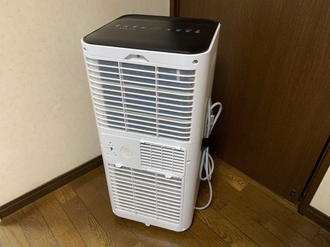 ポータブル スポット クーラー 2024製 8〜10畳 16℃ ほぼ未使用 移動