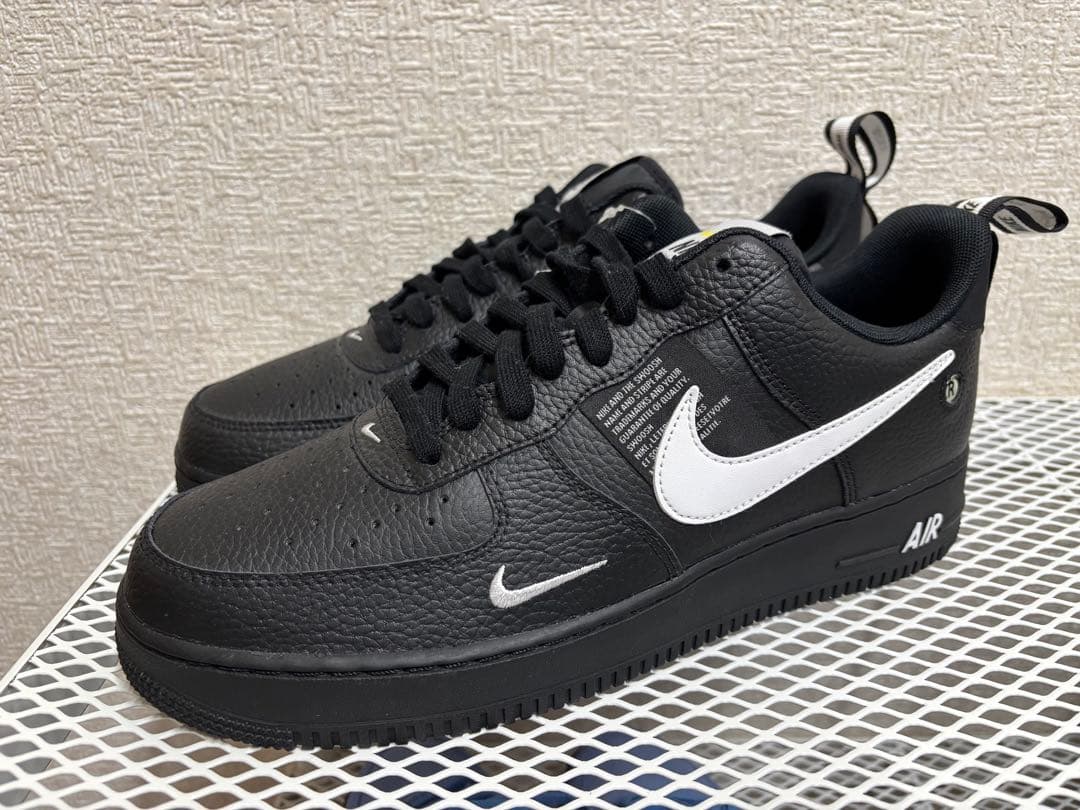 靴 Nike Air Force 1 Low Utility Black/White