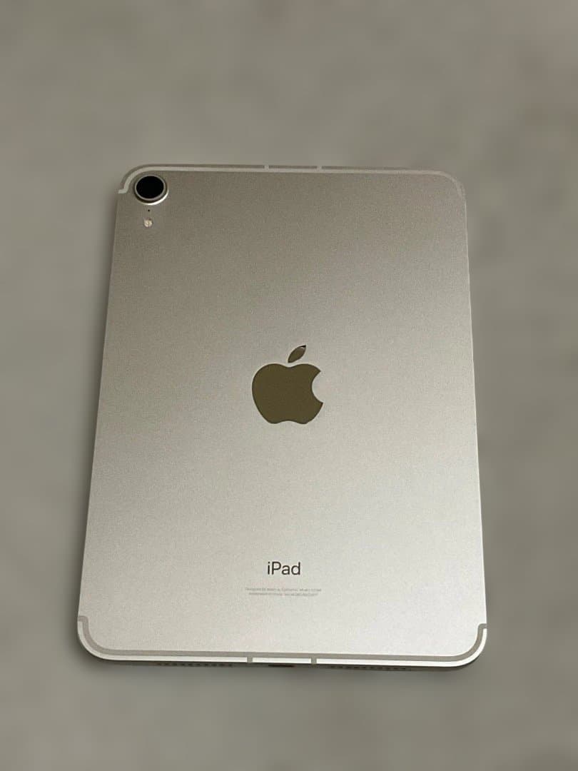 iPad mini6世代 Wi-Fi+Cellular 64GB スターライト