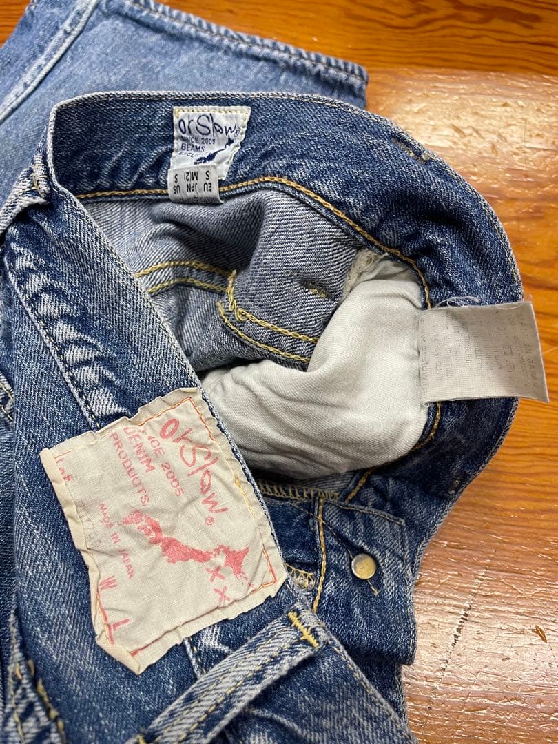 ビームスボーイ別注orslow Monroe usedオアスロウモンローデニム