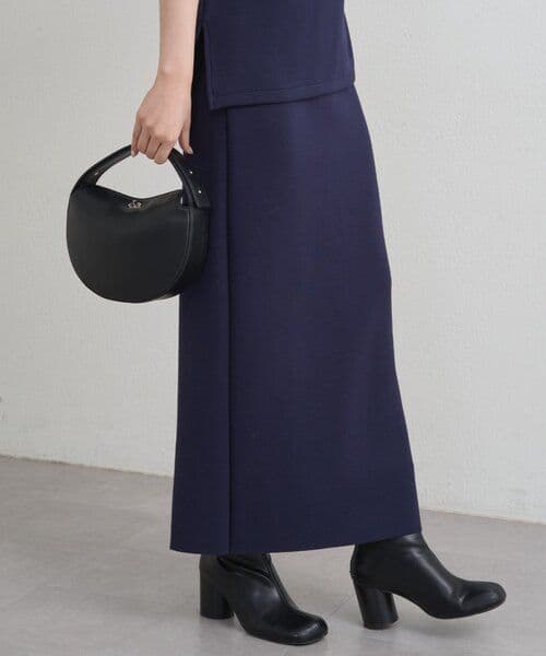 新品タグ付き LOUNGEDRESS ポンチZIPタイトスカート Lサイズ