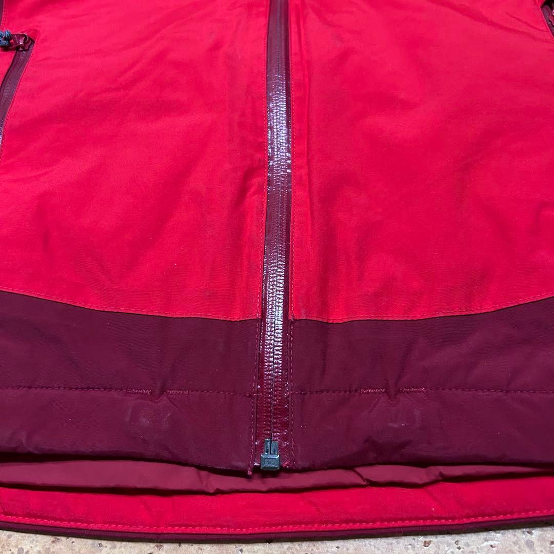 mont-bellパウダーステップ　ジャケット　キッズ140レッド