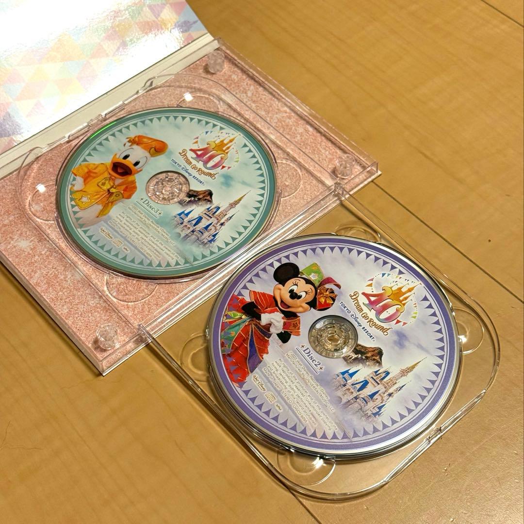 ディズニー40周年ドリームゴーラウンドミュージックアルバム 完全生産限定盤