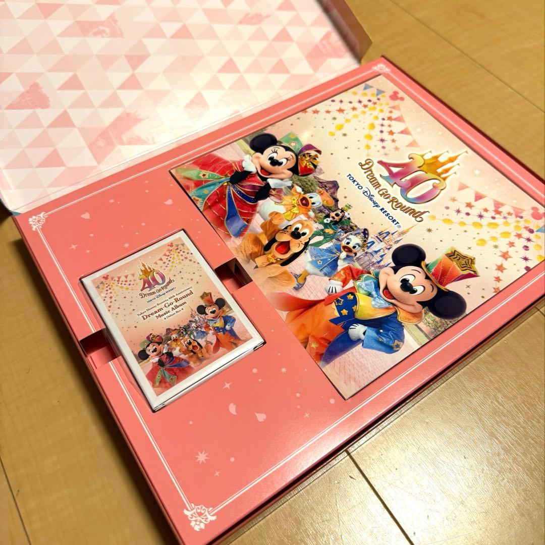 ディズニー40周年ドリームゴーラウンドミュージックアルバム 完全生産限定盤