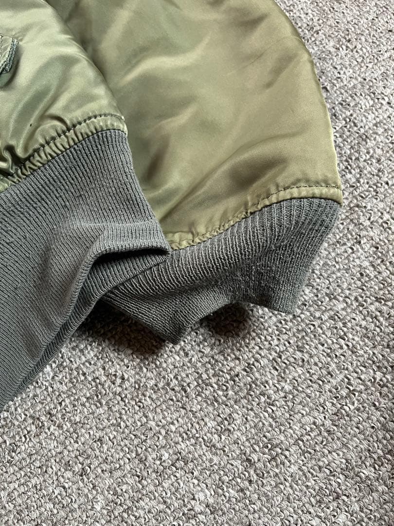 USA製 90s MA-1 ヴィンテージ ALPHA INDUSTRIES