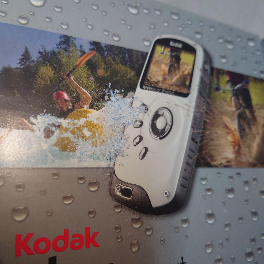 Kodak play sport Zx3 防水ポケットビデオカメラ・未使用