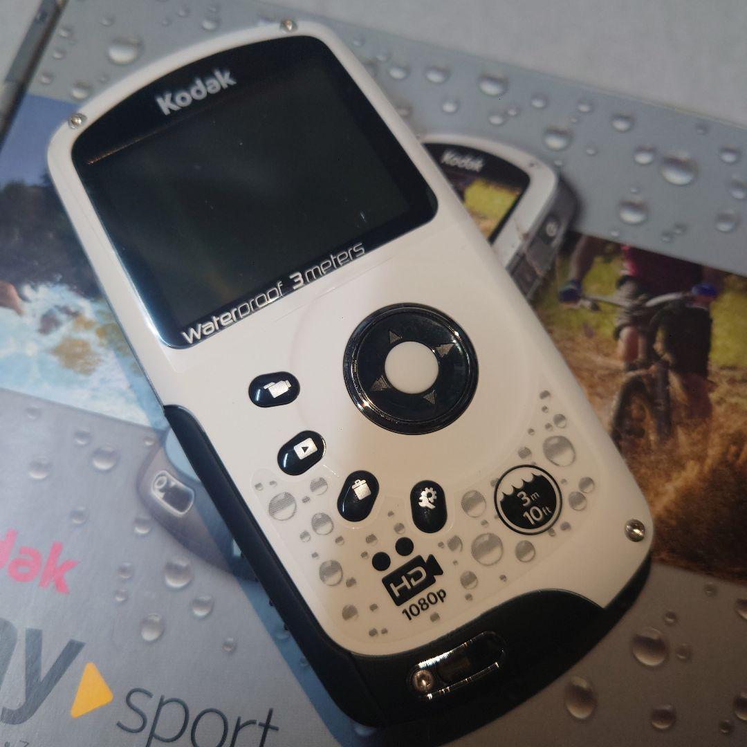 Kodak play sport Zx3 防水ポケットビデオカメラ・未使用