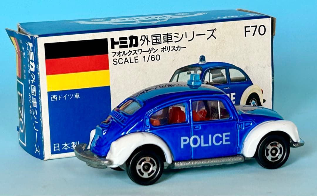 トミカ青箱 F70 フォルクスワーゲン ポリスカー