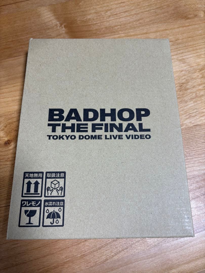 新品BADHOP THE FINAL TOKYO DOME LIVE VIDEO