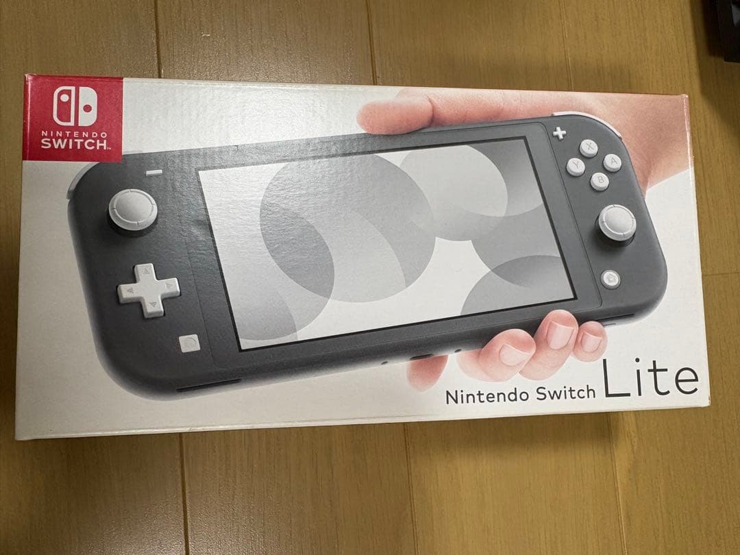 Nintendo Switch Lite グレー ドックsdカード付き