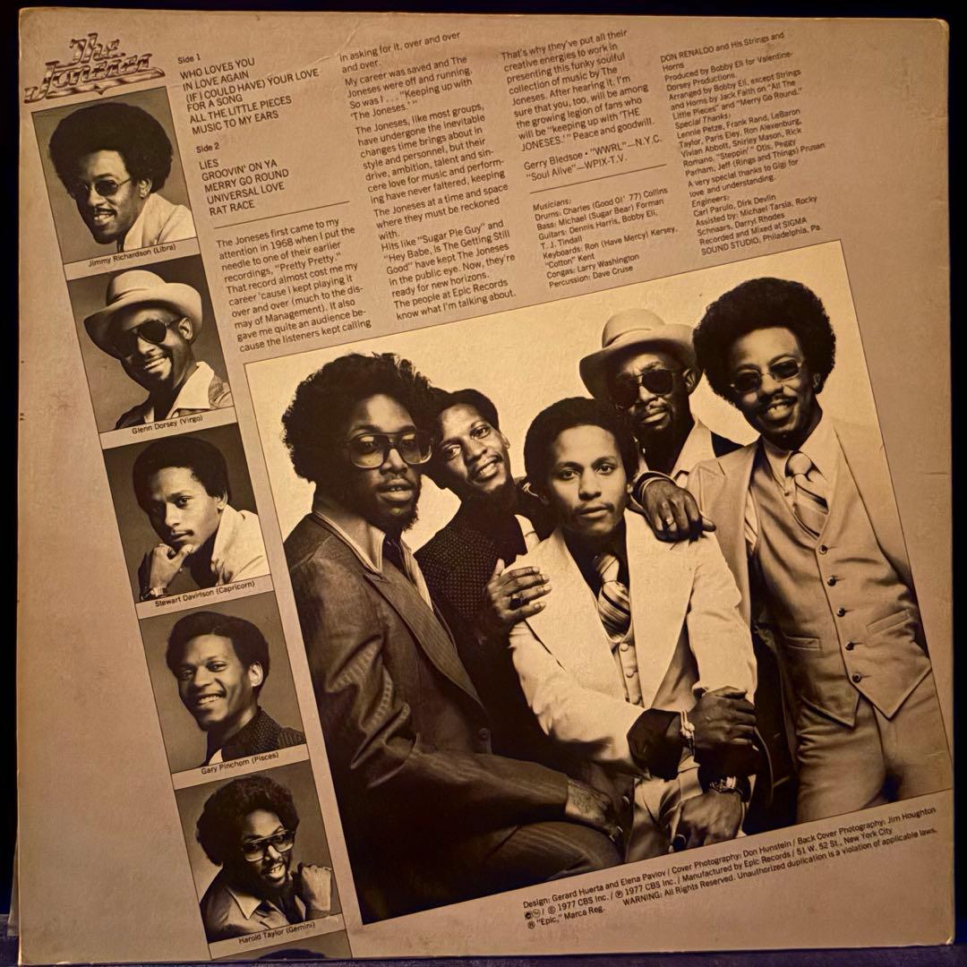 【The Joneses / The Joneses】LP