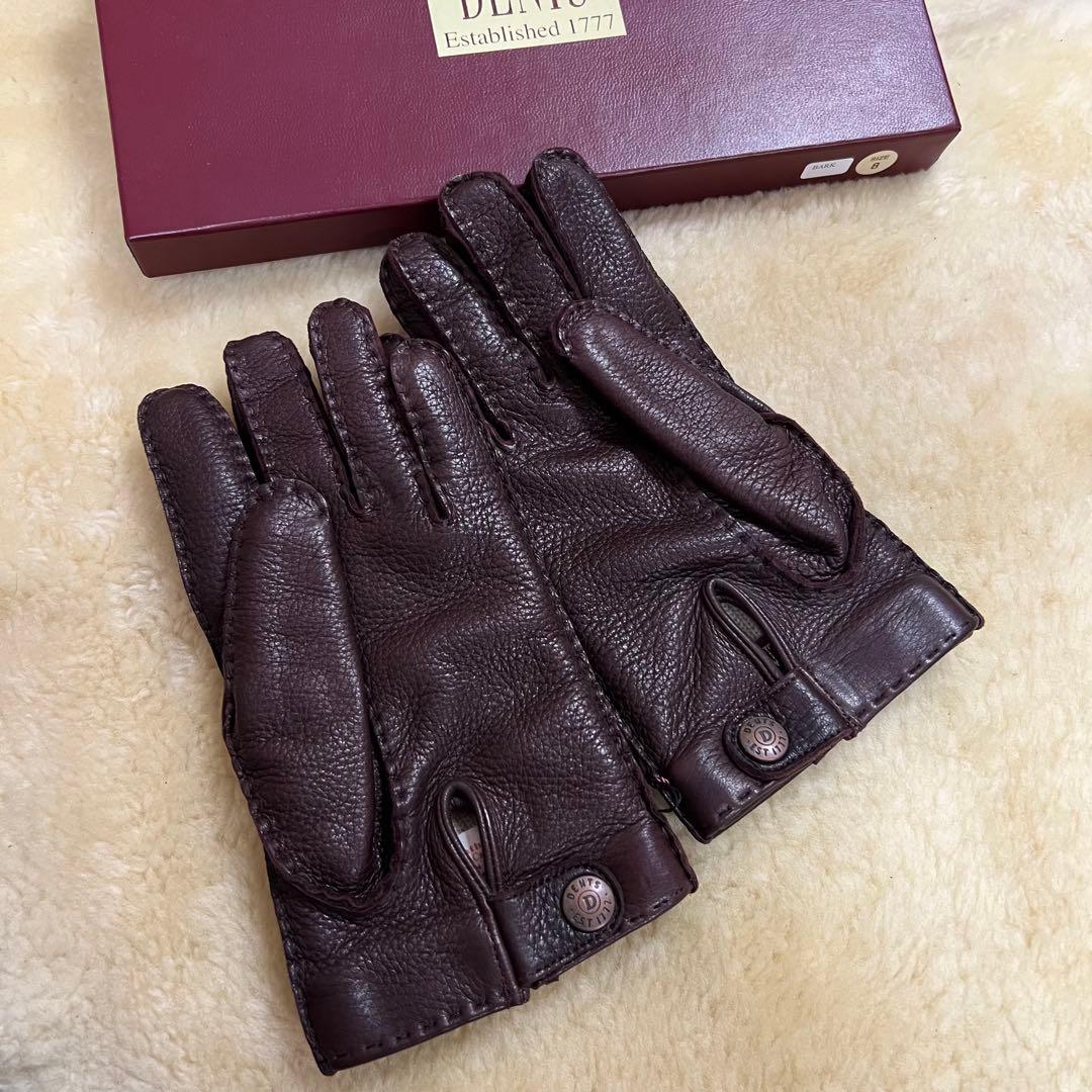 箱付き新品　DENTS カシミアインナーグローブ　8