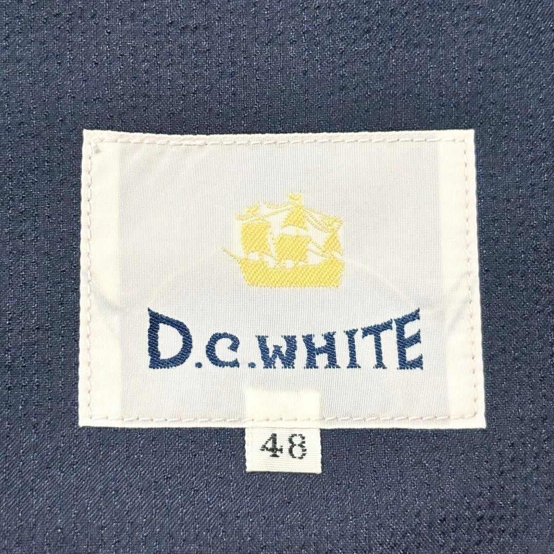 ◆美品◆D.C.WHITE◆テーラードジャケット Lサイズ ネイビー 紺