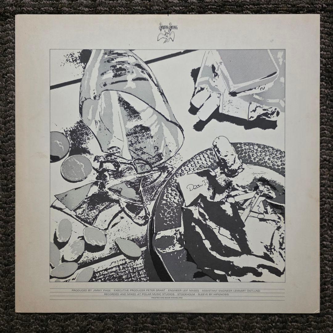 UK盤LP レッド・ツェッペリン In Through The Out Door