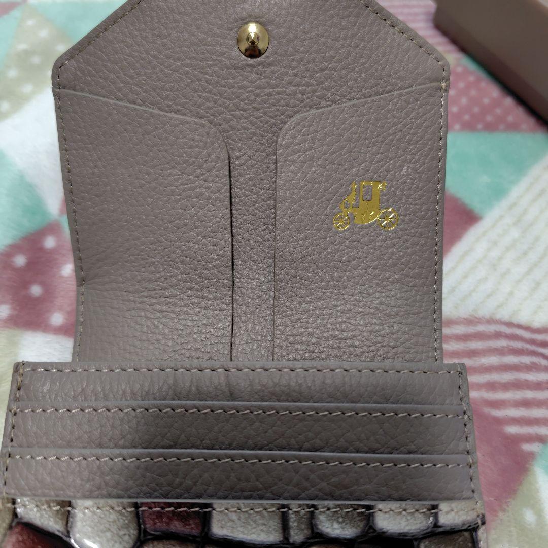美品！アタオ　ロトロ.ヴィトロ　２つ折り財布　アンティークルビー
